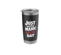Just Another Manic Mum-Day - Funny British Mom Quote Stainless Steel Insulated Tumbler