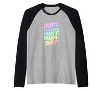 Just Another Manic Mum Day Funny Mom Life Raglan Baseball Tee