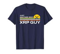 Just Another Sexy XRP Guy Crypto Merchandise T-Shirt, Men, Navy Blue, 6X-Large
