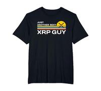 Just Another Sexy XRP Guy Crypto Merchandise T-Shirt, Men's Big and Tall, Black, 5X Tall