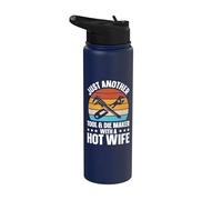 Just Another Tool & Die Maker with A Hot Wife Stainless Steel Insulated Water Bottle