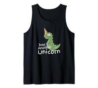 Just Another Unicorn Dinosaur with Ice Cream Cone Tank Top