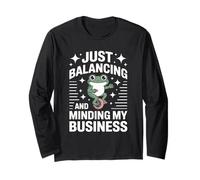 Just Balancing and Minding My Business Long Sleeve T-Shirt