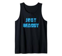 Just Beachy Funny Beach Vacation Design Tank Top