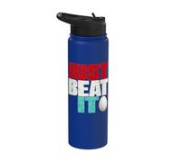 Just Beat It - Just Beat it Graphic Stainless Steel Insulated Water Bottle