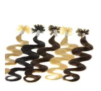 Just Beautiful Hair and Cosmetics, 25 Remy Loop Hair Extensions 1 g, 50 cm with Micro-Rings