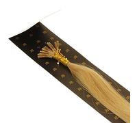 Just Beautiful Hair and Cosmetics 60 cm Real Hair Strands 1g Stick Extensions/I-Tip Micro Rings, Remy Hair Extensions
