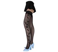 JUST BEAUTY TOUCH Lace Top Hold Ups Patterned Sizes S - 4XL Stockings 20 Denier…