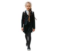 JUST BEAUTY TOUCH School Girls Tights 60 DEN Opaque - Grey, Black, Navy, Brown - Soft Microfibre, Footed Pantyhose for Children Aged 3-13, Casual School Wear, Available in 3 Pairs or 1 Pair