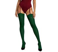 JUST BEAUTY TOUCH Semi Opaque Stockings 40 Denier Plain Top Sizes S - 4XL12 Colours Designed to be Worn with a Garter Belt