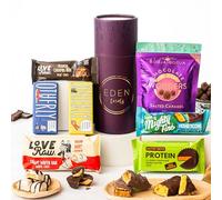 Just Because Chocolate Letterbox Gift Tube, Luxury Gourmet Gifts for Women, Men or Couples, Dairy Free, Gluten Free, Lactose Free and Vegan Chocolate by EDEN Treats