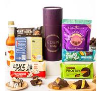 Just Because Chocolate Letterbox Gift Tube, Luxury Gourmet Gifts for Women, Men or Couples, Dairy Free, Gluten Free, Lactose Free and Vegan Chocolate by EDEN Treats - Includes Mocktail
