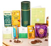 Just Because Chocolate Letterbox Gift Tube with Truffles & Hot Chocolate, Luxury Gourmet Gifts for Women, Men, Couples by EDEN & CO