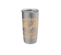 Just Because Its A Bad Idea Rodeo Cowboy Stainless Steel Insulated Tumbler
