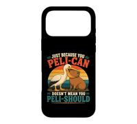 Just Because Pelican Doesnt Mean Pelishould Capybara Design Case for iPhone 17 Pro Max