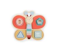Just Bee Kids Wooden Dragon Fly Puzzle | Boys & Girls 10+ Months | FSC Certified Sustainable Wood | Plastic-Free | Jigsaw Puzzle Toy | Smooth Rounded Edges | 1st Birthday Gifts