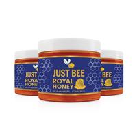 Just Bee Royal Honey with Royal Jelly (3 x 260g) | Blended in Britain