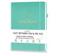 Just Between You and Me, Kid - A Back & Forth Journal Memory Book for Grown-Up & Kid, Adults & Kids to Strengthen Bond & Communication, Parent Child Journal with Interactive Prompt Questions, Gift for