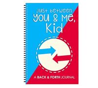 Just Between You and Me Kid, Back and Forth Journal, Just Between You and Me Kid Journal, Communication Journal for Parent and Kids, 2024 New Adult-Kids Back and Forth Activity Journal (1 PC)