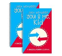 Just Between You and Me Kid, Back and Forth Journal, Just Between You and Me Kid Journal, Communication Journal for Parent and Kids, 2024 New Adult-Kids Back and Forth Activity Journal (2 PCS)