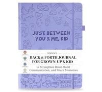 Just Between You and Me,Kid - Back & Forth Journal for Adults & Kids, Grown-Up & Kid to Bond and Connect, Interactive Parent Child Journal with Creative Prompts for Conversations & Drawing, Gift for