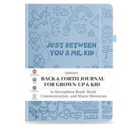 Just Between You and Me,Kid - Back & Forth Journal for Adults & Kids, Grown-Up & Kid to Bond and Connect, Interactive Parent Child Journal with Creative Prompts for Conversations & Drawing, Gift for