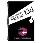 Just Between You And Me Kid Journal Notebook,A Back & Forth Journal Between Grown-Up & Kid,Activity Back and Forth Journal Create a Meaningful Dialogue,Communication Journal For Parents and Kids