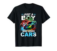 Just Boy Who Loves Cars Cool Sleek Sports Car Enthusiast T-Shirt