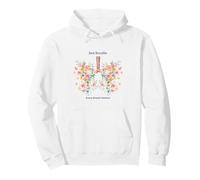 Just Breathe Awareness Pullover Hoodie
