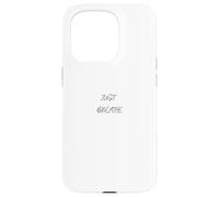 Just Breathe - Minimalist Motivational & Mindfulness Case for iPhone 15 Pro