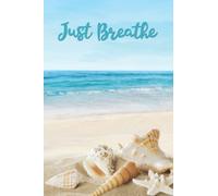 Just Breathe: Ocean Theme Login Password Book - Small Internet Password Organizer & Logbook (4x6) - Discrete Password Keeper Journal with Alphabet Tabs for Easy Organization of Online Account Details