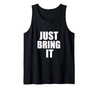 Just Bring It Workout Cross Country Wrestling Gym Design Tank Top