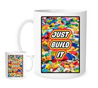 Just Build It - Brick Builder - 11oz Mug for Tea or Coffee