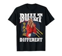 Just Built Different Fighter Hand Wraps - Muay Thai T-Shirt