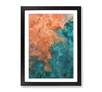 Just By Chance Abstract Framed Print | A3 Black Framed Wall Art | Ready to Hang | Abstract Fantasy Picture | Living Room Bedroom Lounge Office