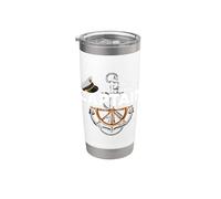 Just Call Me Captain - Boating Sailor - Anchor Boat Sailing Stainless Steel Insulated Tumbler