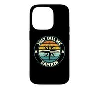 Just call me captain sailor boatman captain saying Case for iPhone 14 Pro