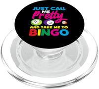 Just Call Me Pretty And Take Me To Bingo Player PopSockets PopGrip for MagSafe