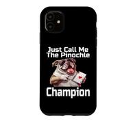 Just Call Me The Pinochle Champion Funny Card Game Player Case for iPhone 11