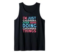 Just Casandra Here Doing Casandra Things First Name Tank Top