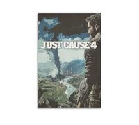 Just Cause Game Poster Poster Decorative Painting Canvas Wall Posters And Art Picture Print Modern Family Bedroom Decor Posters 08x12inch(20x30cm)