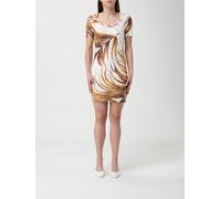 JUST CAVALLI Dress Woman color Gold - Size: S - female