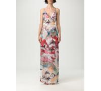 JUST CAVALLI Dress Woman color Multicolor - Size: 40 - female