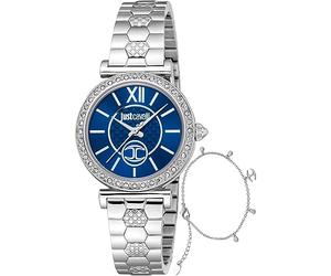 Just Cavalli Elegant Watch JC1L273M0045, Night Blue, Glam
