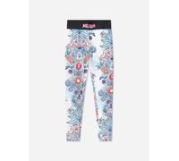 Just Cavalli Girls Tropical Garden Tandi Leggings in Multicolour - Multicoloured - 5 Yrs