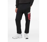 Just Cavalli graphic tiger track pants - Black M