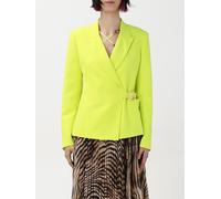 JUST CAVALLI Jacket Woman color Acid Green - Size: 40 - female
