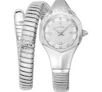 Just Cavalli Jc1L270M0015 Signature 22Mm Quartz Watch In Silver Silver One Size