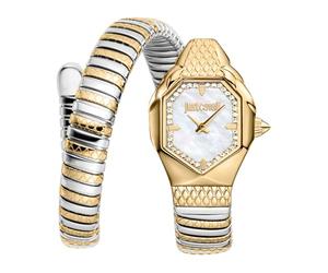Just Cavalli JC1L369M0065 Women's Analogue Quartz Watch with Stainless Steel Strap