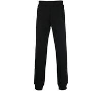 Just Cavalli logo-print cotton track pants - Black XL